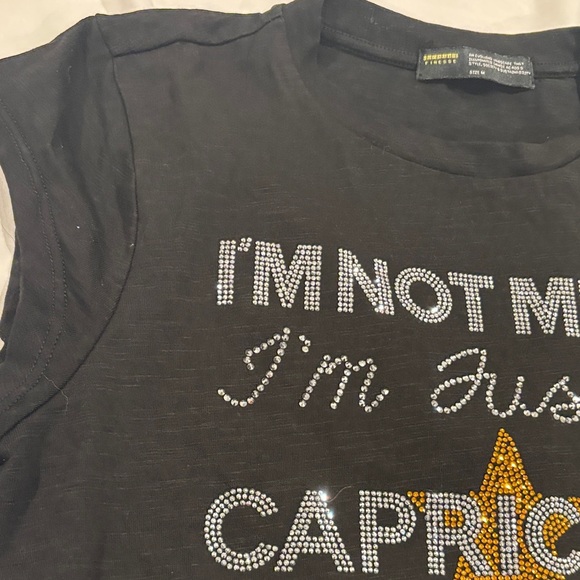 Fifth Sun Black Capricorn Star Tee - Picture 3 of 5